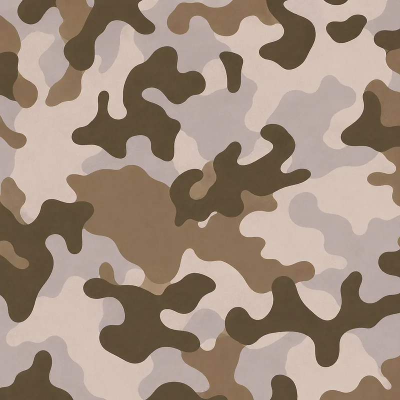 Desert camo in Black Ops 7 — sand, gray, and brown organic patches