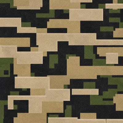 Forest Digital camo in Black Ops 7 — large khaki, olive and black digital blocks