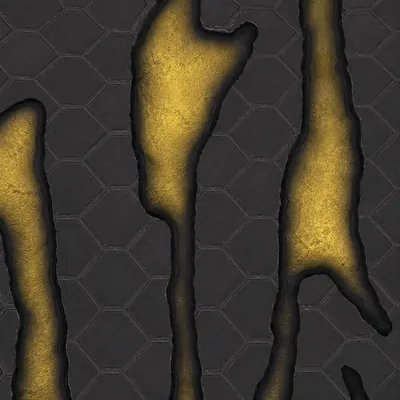 Mutilate camo in Black Ops 7 — molten gold gashes torn through black hex plating