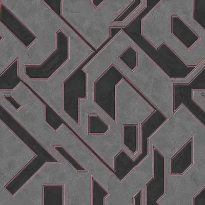 Network camo in Black Ops 7 — dark circuit traces outlined in pink on gray