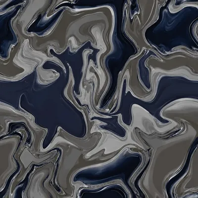 Oil camo in Black Ops 7 — glossy navy and silver liquid swirl finish