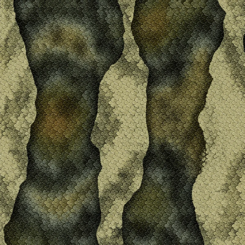 Raptor camo in Black Ops 7 — cream and olive mottled python-scale pattern
