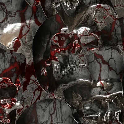 Silvered Skull camo