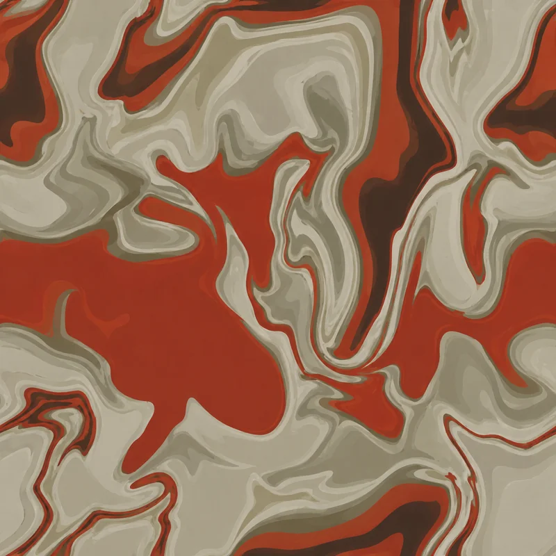Toxic camo in Black Ops 7 — red-orange and bone marbled swirl finish