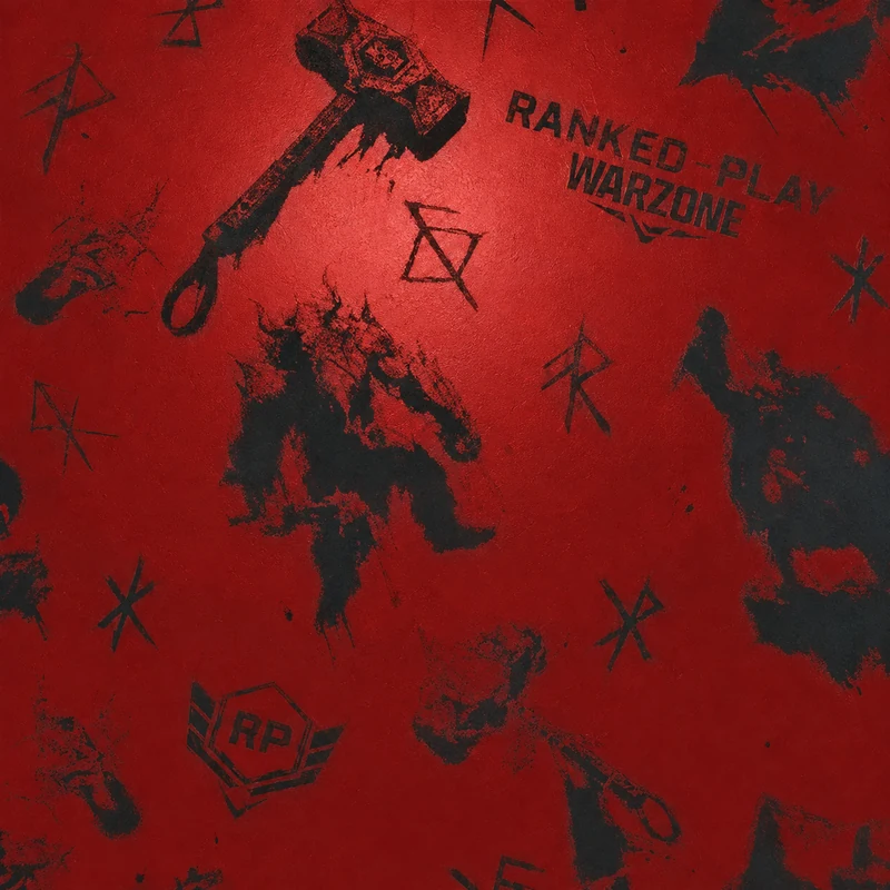 Warzone Ranked Season 03 Crimson camo in Black Ops 7