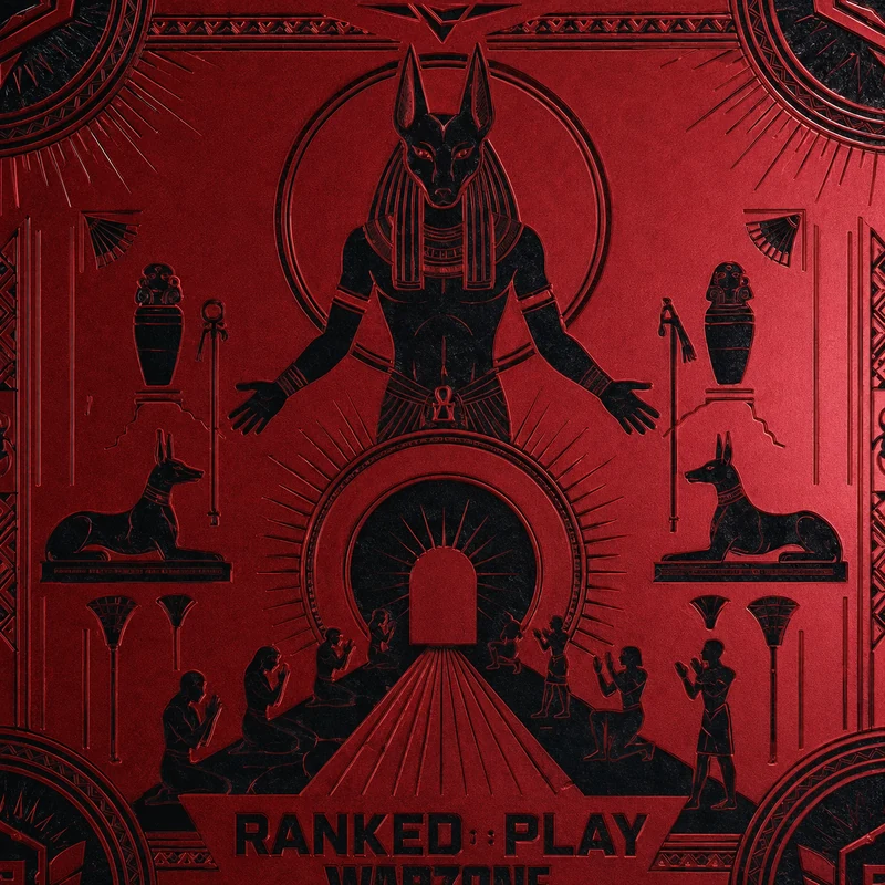 Warzone Ranked Season 04 Crimson camo in Black Ops 7