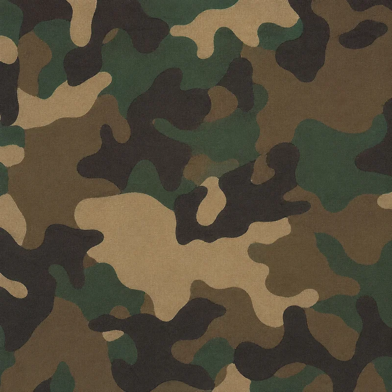 Woodland camo in Black Ops 7 — classic green and brown forest camouflage
