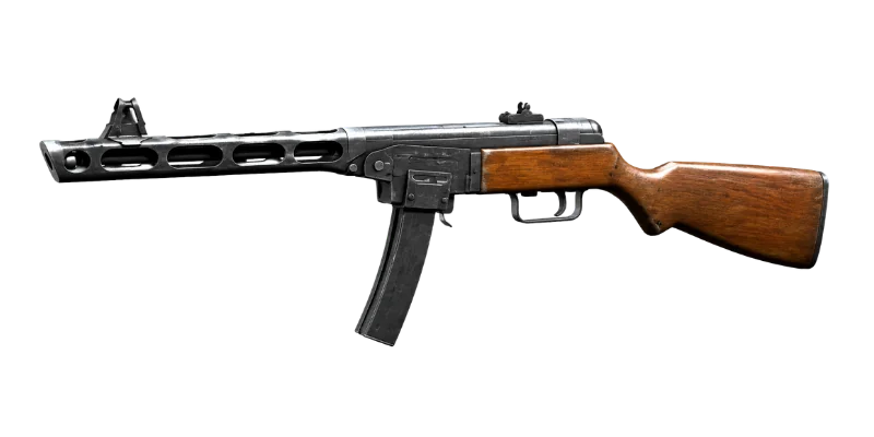 PPSh-41 — Call of Duty: World at War (2008) Submachine Guns